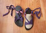 Mexx ballerina slippers 37 leer paars sandalen ibiza boho, Kleding | Dames, Schoenen, Slippers, Mexx, Overige kleuren, Ophalen of Verzenden