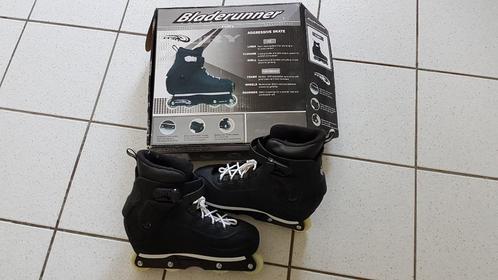 Rollerblade Bladerunner Fury Zwarte Inline Skates, Sport en Fitness, Skeelers, Gebruikt, Inline skates 4 wielen, Overige merken