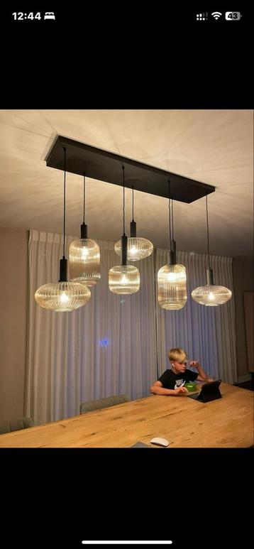 Lucide Moloto Hanglamp Amber 150x30cm beschikbaar voor biedingen