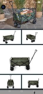 Opvouwbare bolderkar - Ideaal voor uitstapjes!, Caravans en Kamperen, Bolderkarren, Ophalen of Verzenden, Opvouwbaar, Nieuw