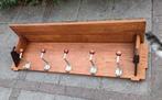 Grote kapstok Art Deco wandkapstok Amsterdamse school, Gebruikt, Minder dan 100 cm, Hout, Ophalen