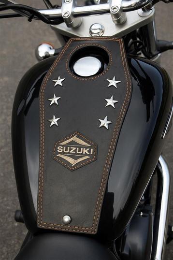Leren Tankcover - Suzuki VZ 800 beschikbaar voor biedingen