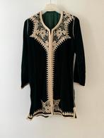 Marokkaanse tuniek kandoura tot de knie maat S/M groen zgan, Maat 38/40 (M), Overige typen, Verzenden, Nieuw