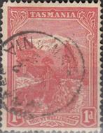 Australië -1.12- 1899- Tasmanië - Mount Wellington, Postzegels en Munten, Postzegels | Oceanië, Verzenden, Gestempeld