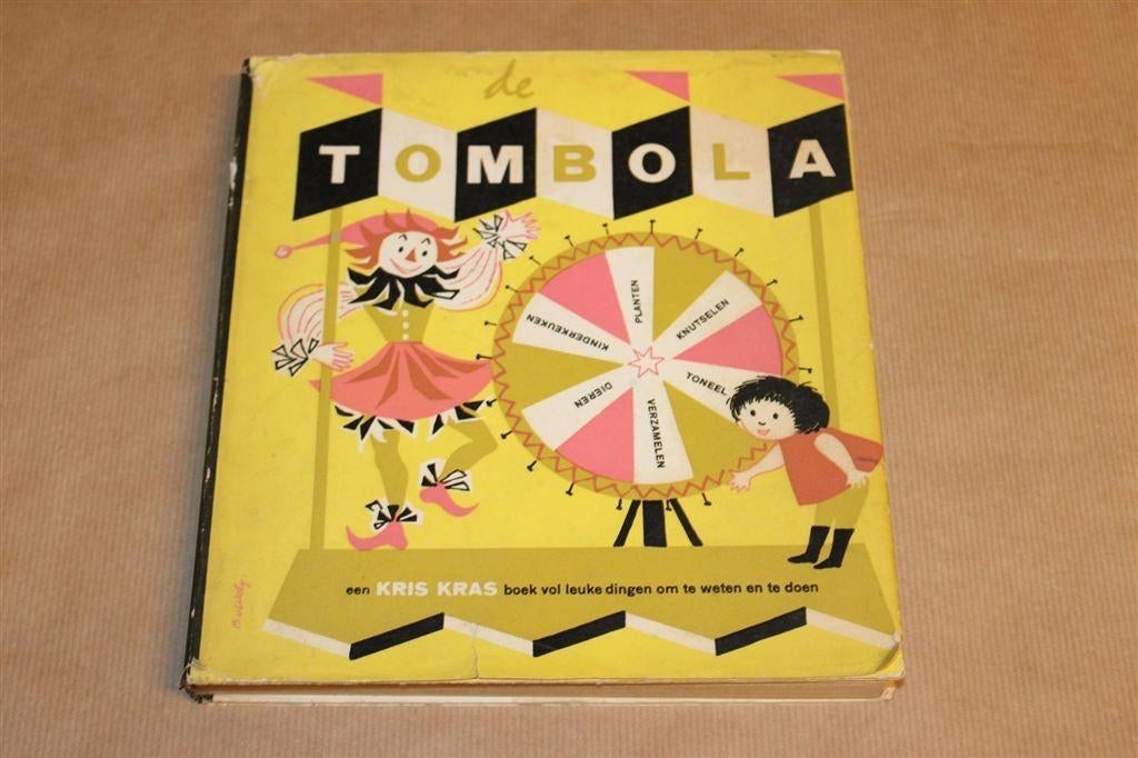 De Tombola — Vintage Kris Kras Boek met Illustraties [1965], Boeken, Ophalen of Verzenden, Gelezen