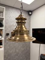 Barlamp messing 6x hangend 2x wandlamp, in nieuwstaat, Huis en Inrichting, Lampen | Wandlampen, Ophalen, Zo goed als nieuw, Metaal