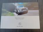 Mercedes Prijslijst fur die G Klasse 28 / 1 / 2002 20 pag., Verzenden, Zo goed als nieuw, Mercedes