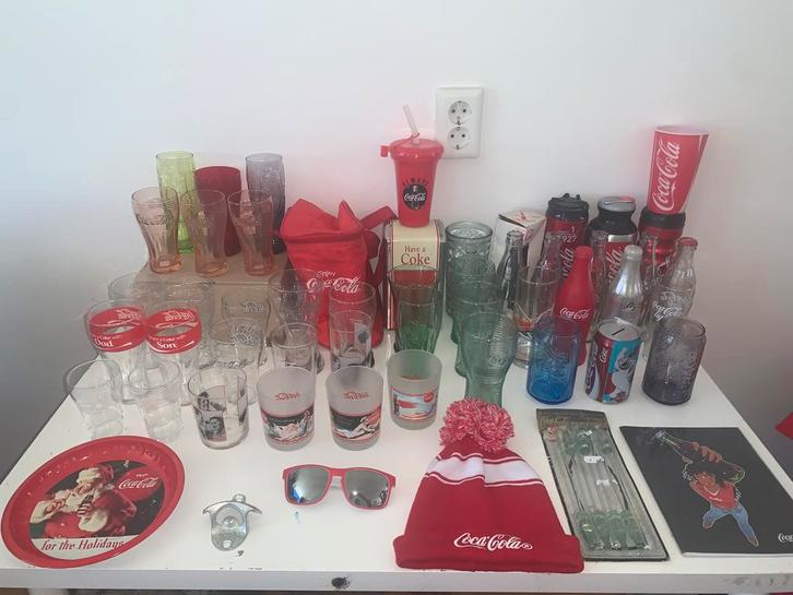 Coca-Cola Verzameling, Verzamelen, Merken en Reclamevoorwerpen, Gebruikt, Gebruiksvoorwerp, Ophalen of Verzenden