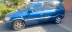 Opel Zafira 1.8 16V 2002 Blauw 7 pers, Auto's, Opel, Voorwielaandrijving, 65 €/maand, 4 cilinders, Blauw