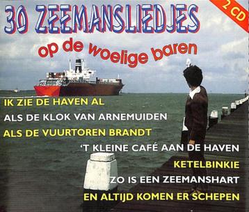 30 zeemansliedjes op de woelige baren 2XCD beschikbaar voor biedingen