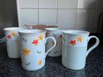 Koffie Thee mokkenset fine bone china - Nieuw, Nieuw, Ophalen of Verzenden, Overige stijlen, Kop(pen) en/of Schotel(s)