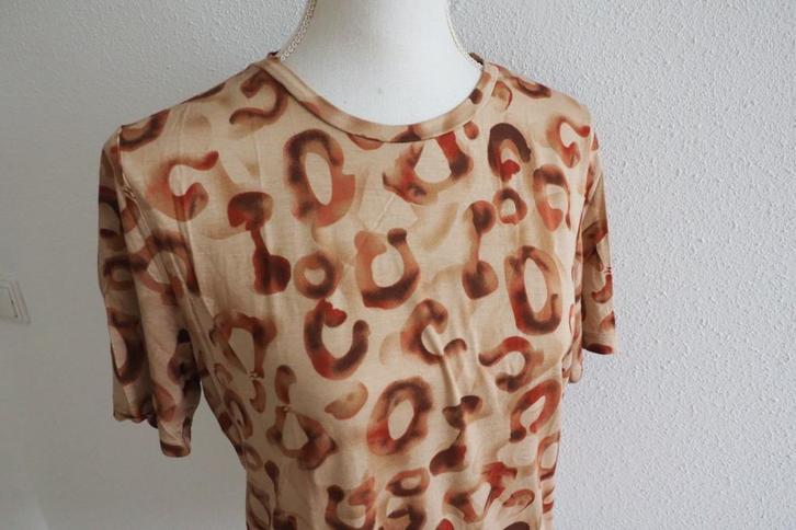 Yaya t-shirt top als nieuw S strijk vrij, Kleding | Dames, T-shirts, Zo goed als nieuw, Maat 36 (S), Overige kleuren, Korte mouw