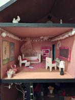 Super leuk poppenhuis, helemaal compleet, verlichting,, Kinderen en Baby's, Speelgoed | Poppenhuizen, Ophalen, Zo goed als nieuw