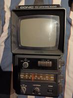 Conic TV-UKW/MW Radio - Vintage Draagbare TV, Overige merken, Gebruikt, 50 Hz, Ophalen of Verzenden