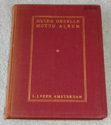 Guido Gezelle - Motto album 1914 gedichtenbundel beschikbaar voor biedingen