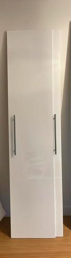 2 IKEA PAX deuren wit hoogglans 230 cm, Doe-het-zelf en Verbouw, Deuren en Horren, Ophalen, Gebruikt, Minder dan 80 cm, 215 cm of meer