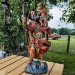 Hl Christophorus van hout  60 cm, Ophalen of Verzenden