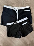 Zwembroekjes vader en zoon, Ophalen of Verzenden, Overige maten, Zwart, Zwemshort