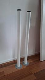 IKEA Lagkapten Tafelblad + 2 Adils Poten, Huis en Inrichting, Ophalen, Gebruikt, Rechthoekig, 50 tot 100 cm