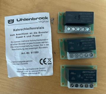 Uhlenbrock Keerlus relais 61080 voor Power 4 en 7 beschikbaar voor biedingen