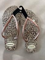Havaianas Luipaard Tijger Print Slippers EU 39/40, Ophalen of Verzenden, Nieuw, Bruin, Slippers