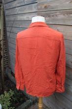 Tuniek roest Antonelli mt 44 (IT) 38eu Pauw transparant Vast, Kleding | Dames, Blouses en Tunieken, Maat 38/40 (M), Bruin, Ophalen of Verzenden