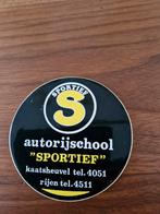 4871 Autosticker Autorijschool Sportief Kaatsheuvel, Ophalen of Verzenden