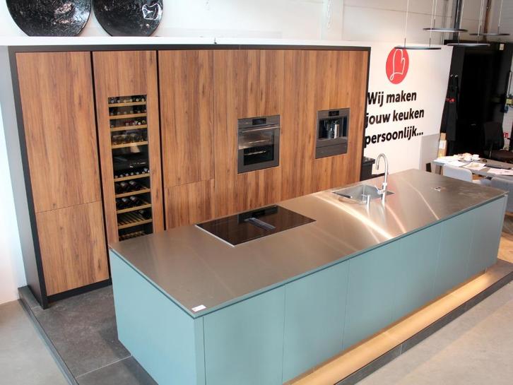 dM3  Beckermann high-end keuken met ATAG inbouwapparatuur, Huis en Inrichting, Keuken | Complete keukens, Zo goed als nieuw, Dubbelwandige keuken