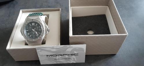 Morphic oversized multifunctional herenhorloge | MHP5502, Sieraden, Tassen en Uiterlijk, Horloges | Heren, Zo goed als nieuw, Overige merken