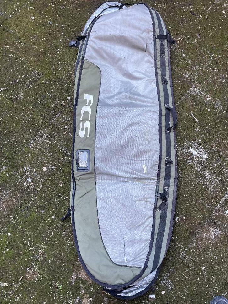 Double Boardbag 6"7 Surfboards, Watersport en Boten, Windsurfen, Gebruikt, Overige typen, Met draagtas, Minder dan 5 m², Ophalen