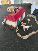 Schleich paarden boerderij, Ophalen of Verzenden, Zo goed als nieuw