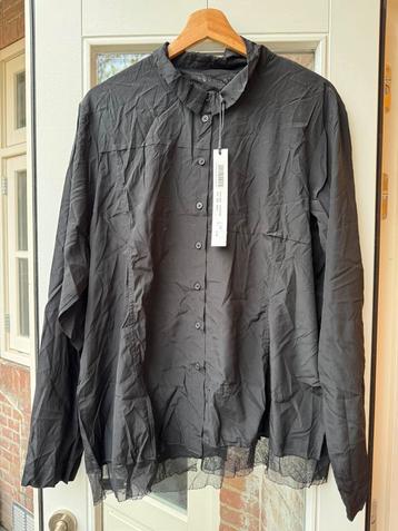 Zwart zijde jasje Rundholz Dip maat xl beschikbaar voor biedingen