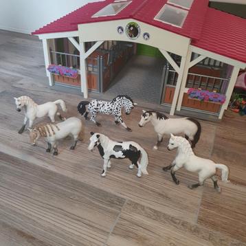 Schleich set zonder stal beschikbaar voor biedingen