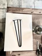 Hairpin meubelpoten staal 40cm 4 sets, Ophalen, Zwart, Nieuw, Vier