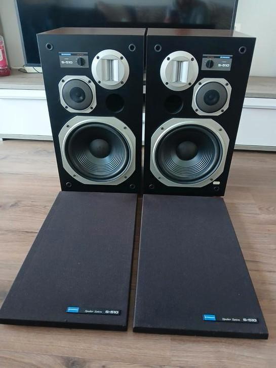 Pioneer S-510 luidspreker, Audio, Tv en Foto, Luidsprekers, Zo goed als nieuw, Front, Rear of Stereo speakers, Overige merken