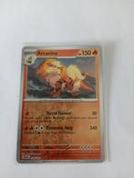 Arcanine 059/165 - Foil (3x beschikbaar), Ophalen of Verzenden, Zo goed als nieuw, Losse kaart, Foil