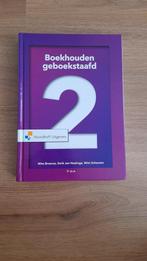 Boekhouden geboekstaafd 2 + opgaven en uitwerkingen, Ophalen of Verzenden, Zo goed als nieuw, Wim Broerse, Wim Schauten, Jan Heslinga
