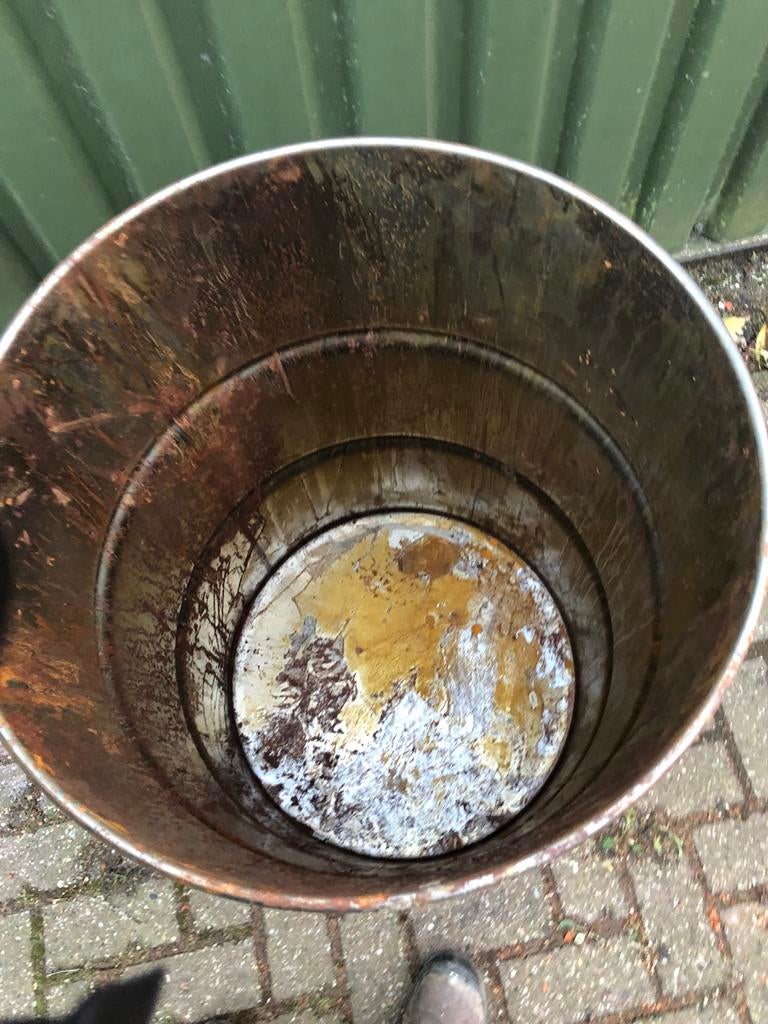 Gebruikt dekselvat 200 liter, Ophalen, Gebruikt, Feestartikel, Overige