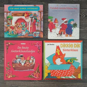 4 Diverse kinderboeken (Sinterklaas) beschikbaar voor biedingen