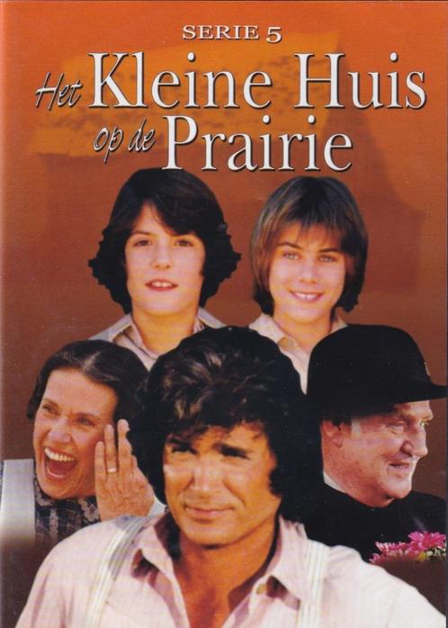 Te koop 6dvdbox het kleine huis op de prairie (serie 5), Cd's en Dvd's, Dvd's | Avontuur, Boxset, Alle leeftijden, Ophalen of Verzenden