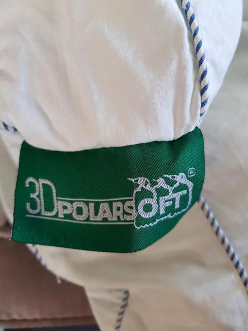 Hoofdkussen polarsoft 3d ZGAN, Huis en Inrichting, Slaapkamer | Beddengoed, Zo goed als nieuw, Kussen, Eenpersoons, Wit, Ophalen of Verzenden