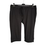 Driekwart broek zwart 2XL, Ophalen of Verzenden, Zo goed als nieuw, Zwart, Broek of Spijkerbroek