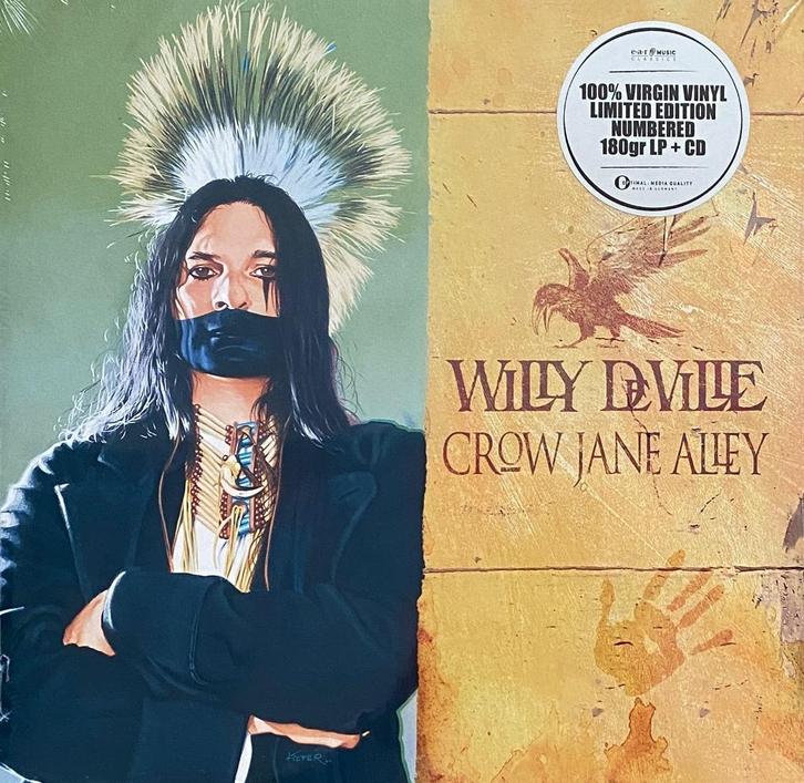 Willy DeVille ‎– Crow Jane Alley (LP + CD Numbered), Cd's en Dvd's, Vinyl | Rock, Nieuw in verpakking, Poprock, 12 inch, Verzenden
