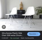 6 Vitra Eames replica chairs, Huis en Inrichting, Stoelen, Ophalen, Zo goed als nieuw, Wit