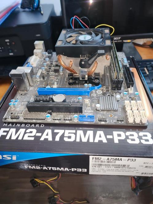 AMD A6-A6400k, upgrade set, Computers en Software, Moederborden, Zo goed als nieuw, DDR3, Ophalen of Verzenden