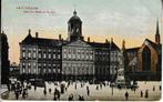 AMSTERDAM - DAM / KON PALEIS en N. KERK met TRAM, Ophalen of Verzenden, Voor 1920, Gelopen, Noord-Holland