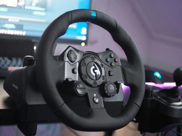 Logitech G923 Racestuur + Shifter, Spelcomputers en Games, Spelcomputers | Overige Accessoires, Gebruikt, Ophalen