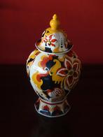 Soc.Ceramique art deco dekselvaas, Ophalen of Verzenden