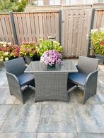 3 DELIGE TUINSET, Tuin en Terras, Kunststof, Zo goed als nieuw, Tuinset, Ophalen