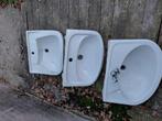 3 gratis wasbakken porselein 56x45 cm., Doe-het-zelf en Verbouw, Sanitair, Ophalen of Verzenden, Gebruikt